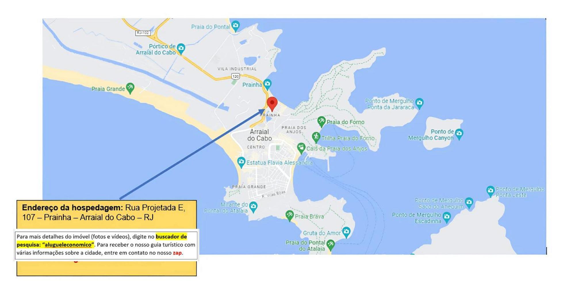 Arraial Do Cabo - Prainha - Aluguel Economico Leilighet Eksteriør bilde